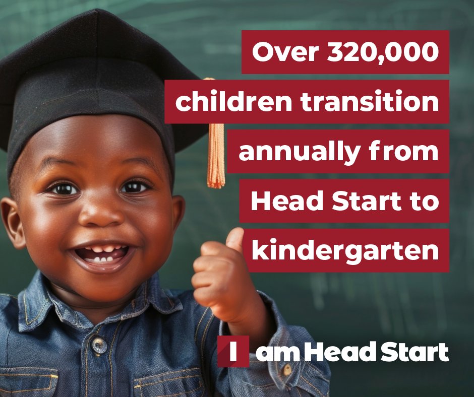 #DYK? More than 320,000 children and their families transition from Head Start programs to kindergarten every year. Submit your Head Start success story at iamheadstartva.com #PreserveHeadStart