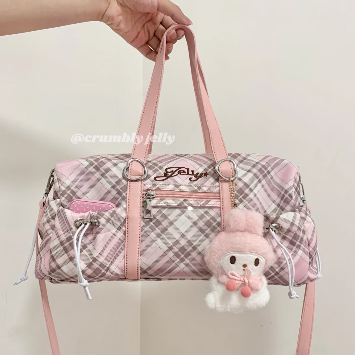go_by_ght's tweet image. pre order crumbly jelly plaid bag 🇨🇳 |  ina g.o

છ price: 196.000
**) excludes cargo tax &amp;amp; packing
છ close: june 1, 2024

dm “plaid bag - color [qty]” to order !