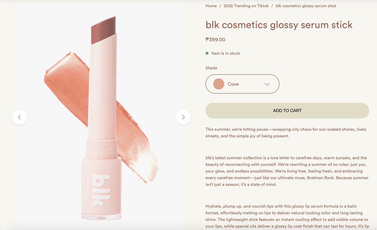 theriellestrada's tweet photo. last budol for tonight, baka may want neto:

blk cosmetics glossy serum stick

php 269
brand new

2nd photo is actual swatch (tried a tester lang in store)

dop: next month, or earlier if u wanna get it na :D

// wts lfb cosmetics makeup ph https://t.co/EYdImW8PKY