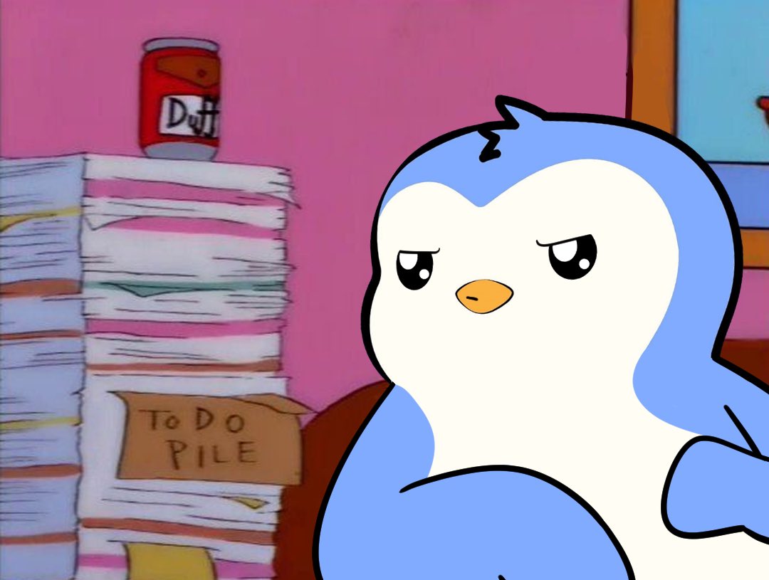 Gm dropping everything to film some IRL content with Pudgy Penguins in NYC 🎥