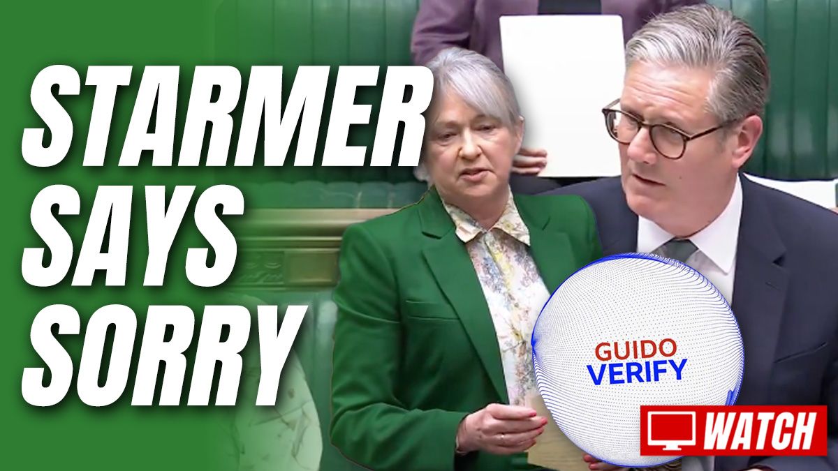 GuidoFawkes's tweet image. FACT-CHECK: Starmer’s Belief That Plaid MP Speaks Rubbish Lasts Less Than A Week order-order.com/2025/05/20/fac…