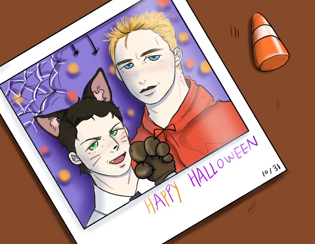 아맵이랑 톰필모들.. 예전 그림인데 아직 있더라구요~?!!