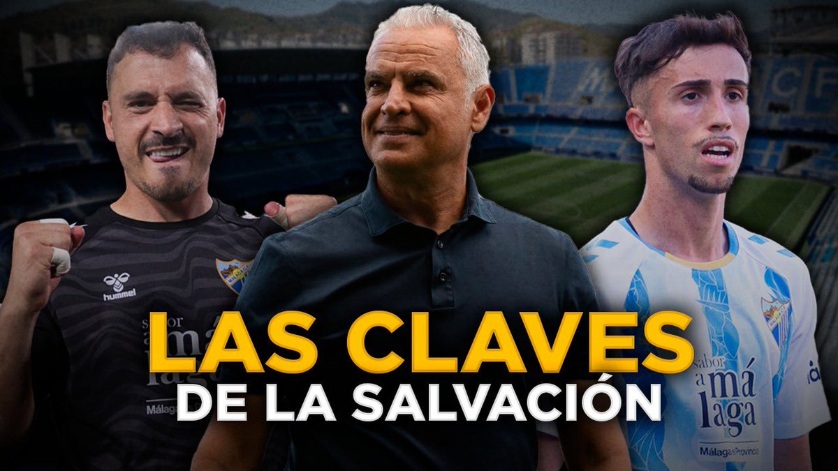 🆕‼️ LAS 5 CLAVES DE LA PERMANENCIA DEL MÁLAGA

Con el objetivo en el bolsillo, hacemos balance de una temporada irregular con varios pilares fundamentales para llegar hasta aquí. Nombres propios y otros intangibles.

➡️ youtu.be/rscv6aXXTGc