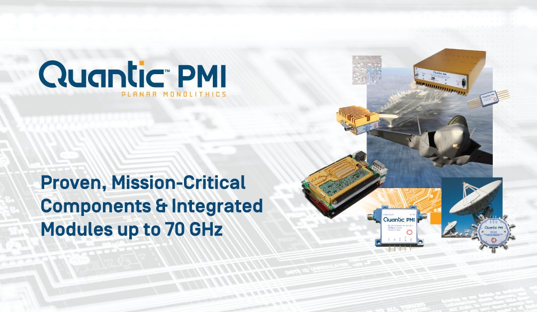 Discover the latest from <a href="/QuanticPMI/">Quantic PMI (Planar Monolithics)</a> in our May newsletter! 

conta.cc/4jZVE8P

#QuanticPMI #ProductsInAction