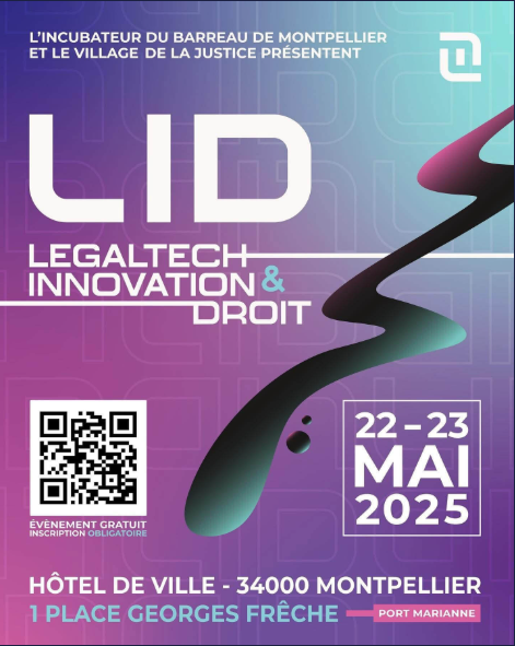 📅 22 mai à 14h – Hôtel de Ville de Montpellier
 Franz Vasseur animera l’atelier "IA &amp; Droit – Retour d’expérience" au #LID2025 !
 Un temps fort du Congrès #Innovation #SudDeFrance à ne pas manquer.
 🔗 lid-event.fr
 #IA #LegalTech #Droit