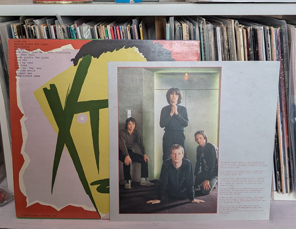 #NowPlaying classic album "XTC",, 
"Drums and Wires"<a href="/NewWaveAndPunk/">PunkAndNewWave</a>