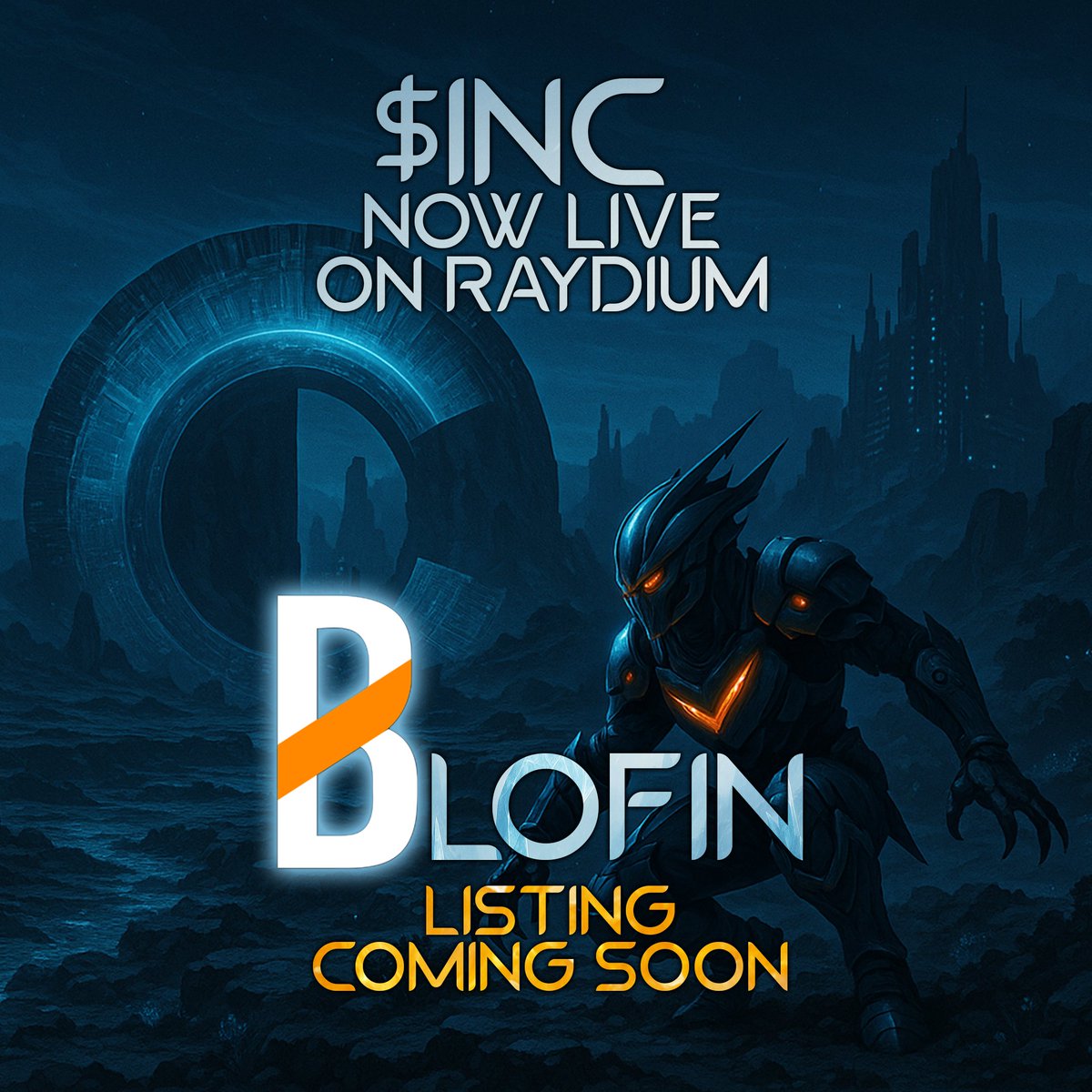 incryptofficial's tweet photo. 🚀 Incrypt ($INC) is now live on Raydium!
The Blofin CEX listing is on the horizon—date to be announced soon.

✅ For the official contract address, join our Discord: https://t.co/k2sQTfGqvo

❌ Beware of scams. CONTRACT ADDRESS WILL ONLY BE POSTED IN OUR DISCORD ANNOUNCEMENTS CHANNEL.

Purchase Token at: https://t.co/d8OdefZ3XY
View Token Charts at: https://t.co/xVGgVrfdPg

👉 This is your chance to participate on Raydium before $INC launches on Blofin.

📎 https://t.co/NsDoovM1Hn

@BloFin_Official @BloFin_listing @BloFin_Academy 

#Incrypt #Raydium #Blofin #INC #Listing #DEX #CEX