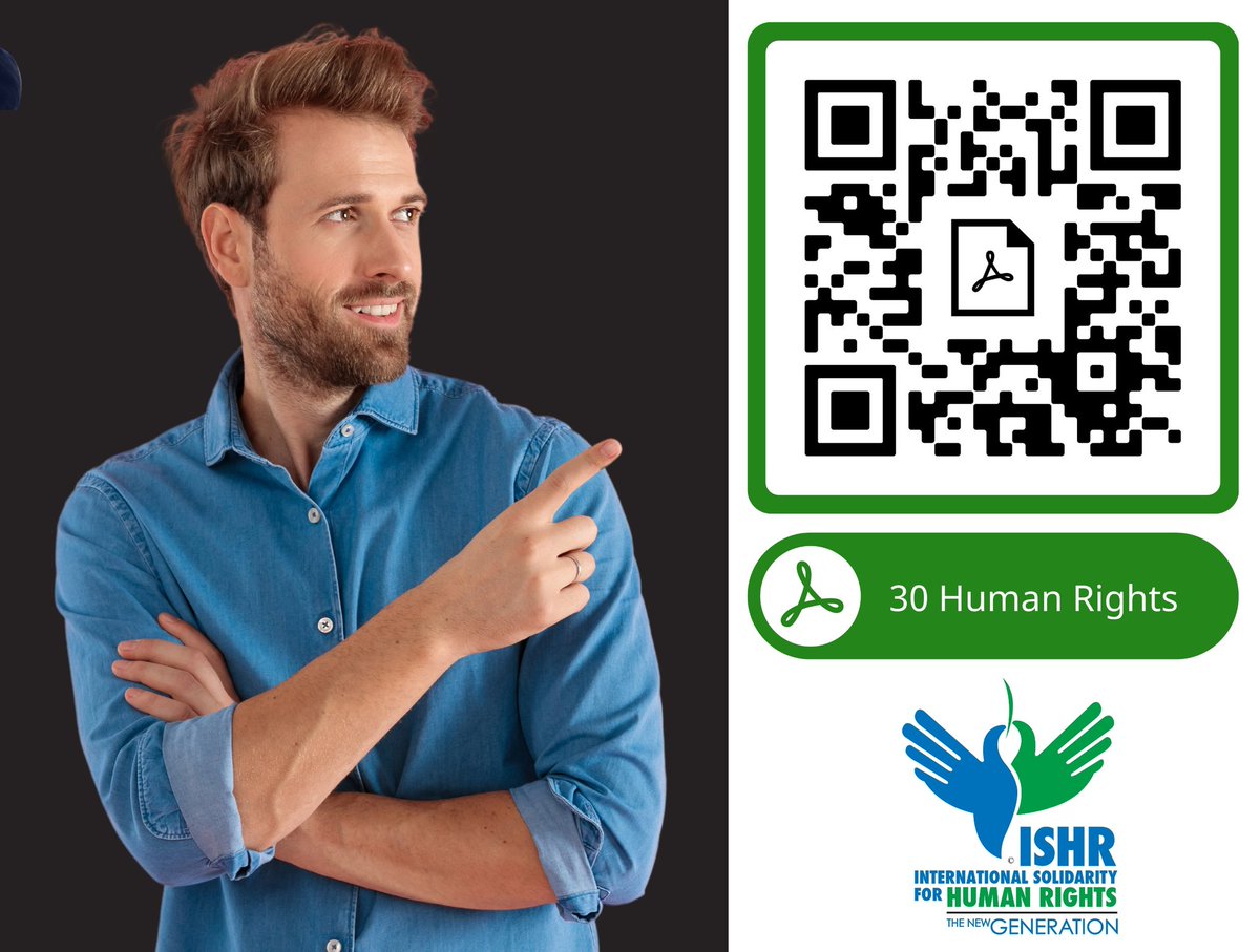 📱✨ Carry human rights in your pocket!
Download our colorful, bilingual booklet of the 30 Human Rights and have a powerful tool for awareness, action, and change — anytime, anywhere. 🌍💪
#HumanRights #PocketGuideToHumanRights #30Articles