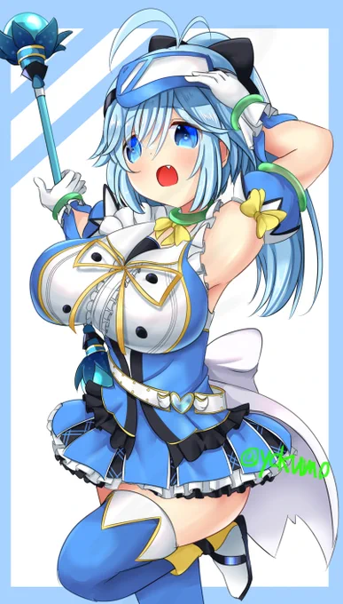 空穂夏希ちゃん描きました 