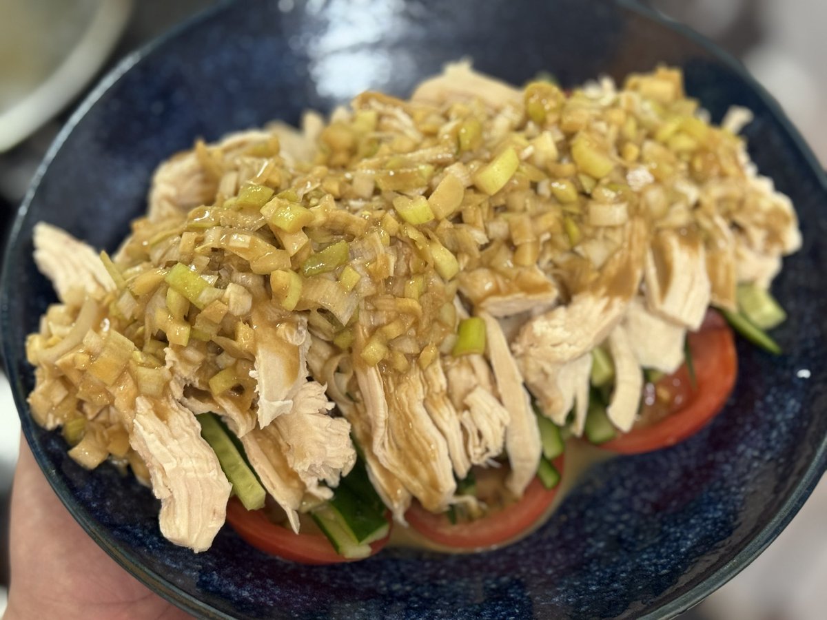 今日は棒棒鶏🐓

いやー多いんだよなw

#キッチンドランカー部