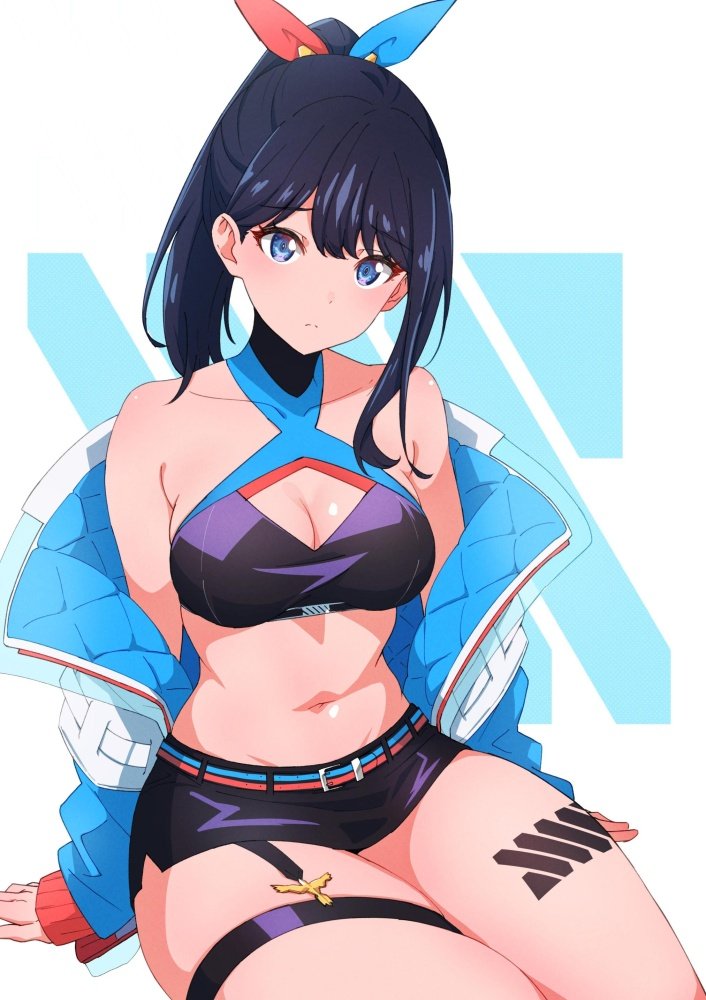 宝多六花 「(⁠。⁠•̀⁠ᴗ⁠-⁠)⁠✧シフト4連勤を艱難辛苦乗り越えて逃げ切った(笑)。明」|まるすのイラスト
