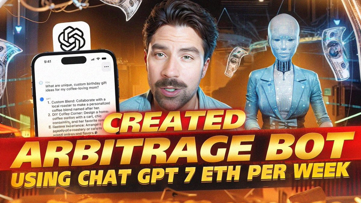 vbitlibrary's tweet image. 🚀 Ethereum Arbitrage [Earn 4 ETH/Week]
Instructions ➡️ youtube.com/watch?v=ugeev7…

Giveaway: 0.5 ETH
Watch, like, retweet, subscribe, and leave your ETH address to participate!