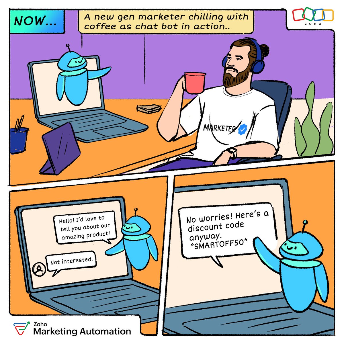 Zoho Marketing Automation tweet media