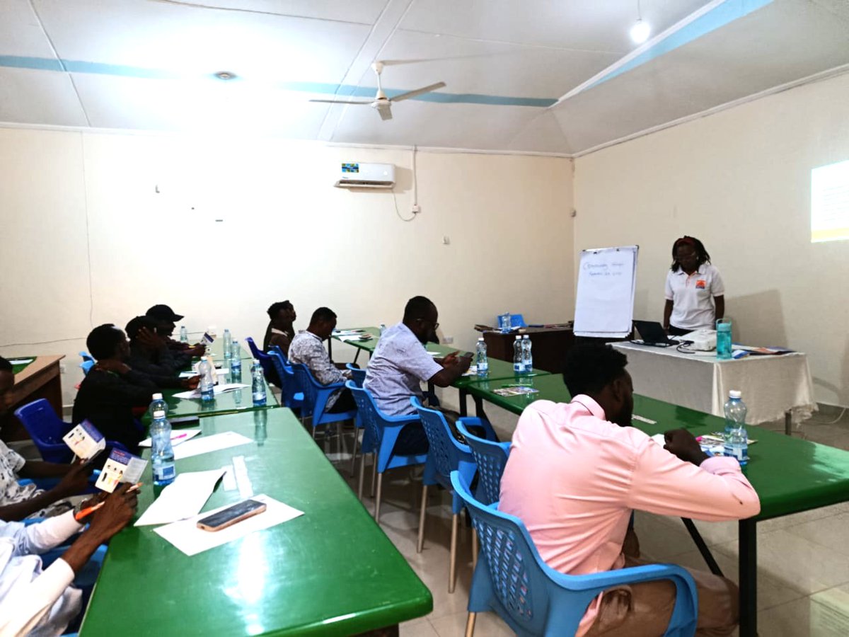 To strengthen community group structures &amp;promote legal compliance, <a href="/RCKKenya/">Refugee Consortium of Kenya (RCK)</a> conducted a training in Dadaab for 20 participants-RLOs under #WezeshaProject. The session enriched their knowledge of Community Groups Registration Act 2022, guiding them toward full legal compliance.