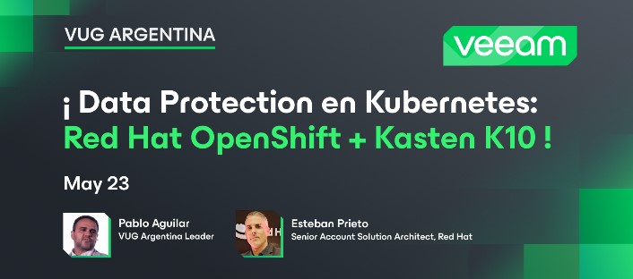 Licencias OnLine (@licenciasonline) on Twitter photo ¿Quieres proteger tus datos en #Kubernetes como un experto? No te pierdas el nuevo podcast de <a href="/Veeam/">Veeam® Software</a>.🚀
📅 Viernes 23 de mayo.
🌐 Online.
🔗 Accede aquí: bit.ly/45hO3xS
💡¡Participa y convierte el conocimiento en tu mejor herramienta!
#VeeamPodcast #ProtecciónDeDatos ¿Quieres proteger tus datos en #Kubernetes como un experto? No te pierdas el nuevo podcast de <a href="/Veeam/">Veeam® Software</a>.🚀
📅 Viernes 23 de mayo.
🌐 Online.
🔗 Accede aquí: bit.ly/45hO3xS
💡¡Participa y convierte el conocimiento en tu mejor herramienta!
#VeeamPodcast #ProtecciónDeDatos