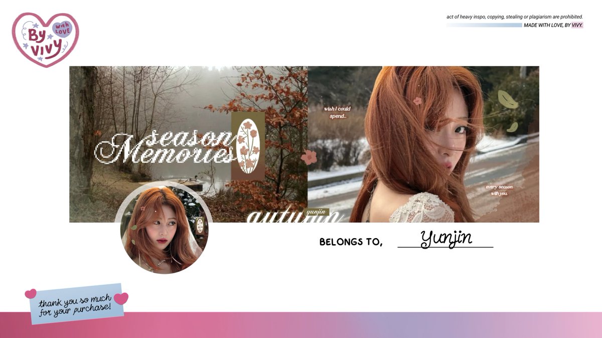 kenalan kecil sama 'shoot' &amp; 'seraya', yuk? yang satunya terinspirasi dari lagu no na 🏹🩷 (aku juga naksir berat sama no na!) dan yang satunya terinspirasi dari musim spring &amp; autumn 🍃🍂 (belum coba sih musim yang lain..)

kira-kira, ada yang kalian suka? :3