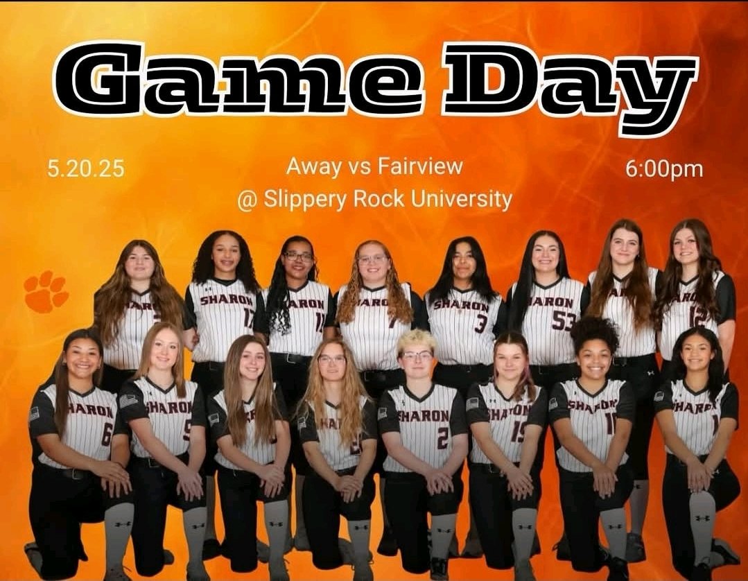 GAME DAY! DISTRICT 10 PLAYOFFS! 

⌚ - 6PM vs Fairview Tigers 

🛣️ - @ Slippery Rock University 
Kasnevich Field 

Let's Go Tigers!