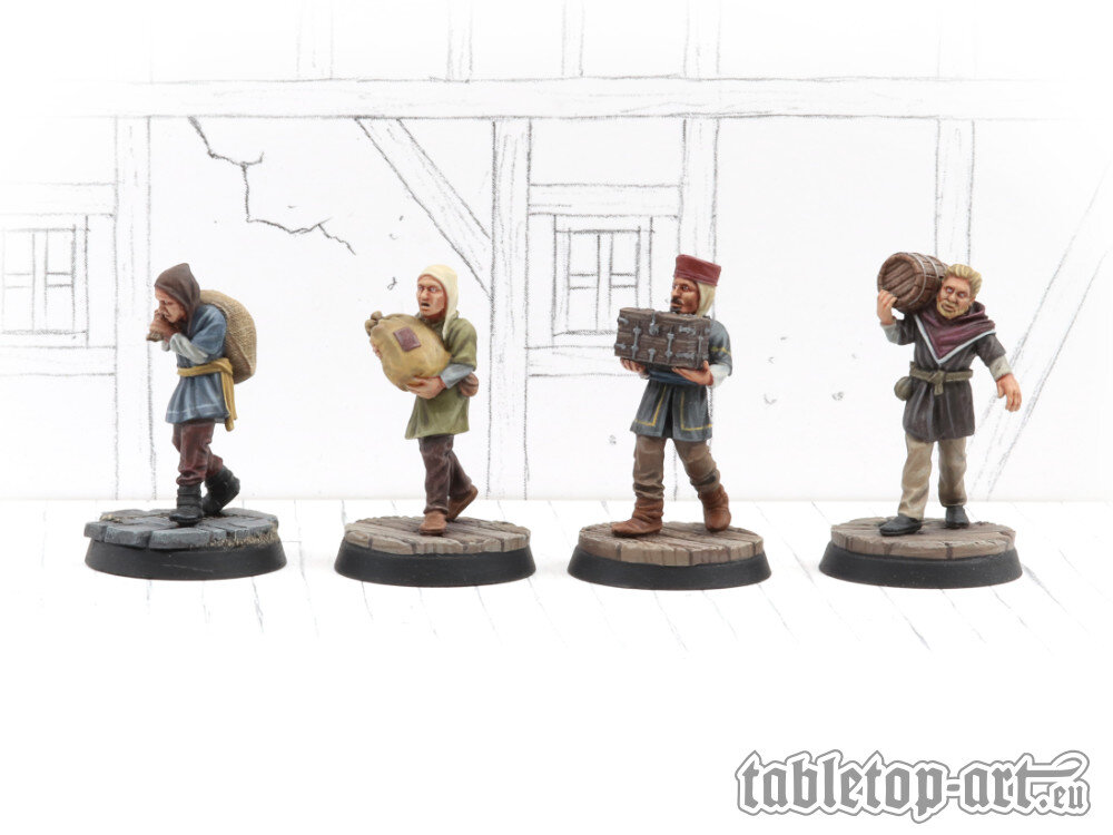 ontabletop's tweet photo. The folks at #TabletopArt introduced a couple of new miniatures for your Fantasy and Historical wargames. Civilians or looters?! https://t.co/ckFh3AQHdz https://t.co/nVkZcofGE9