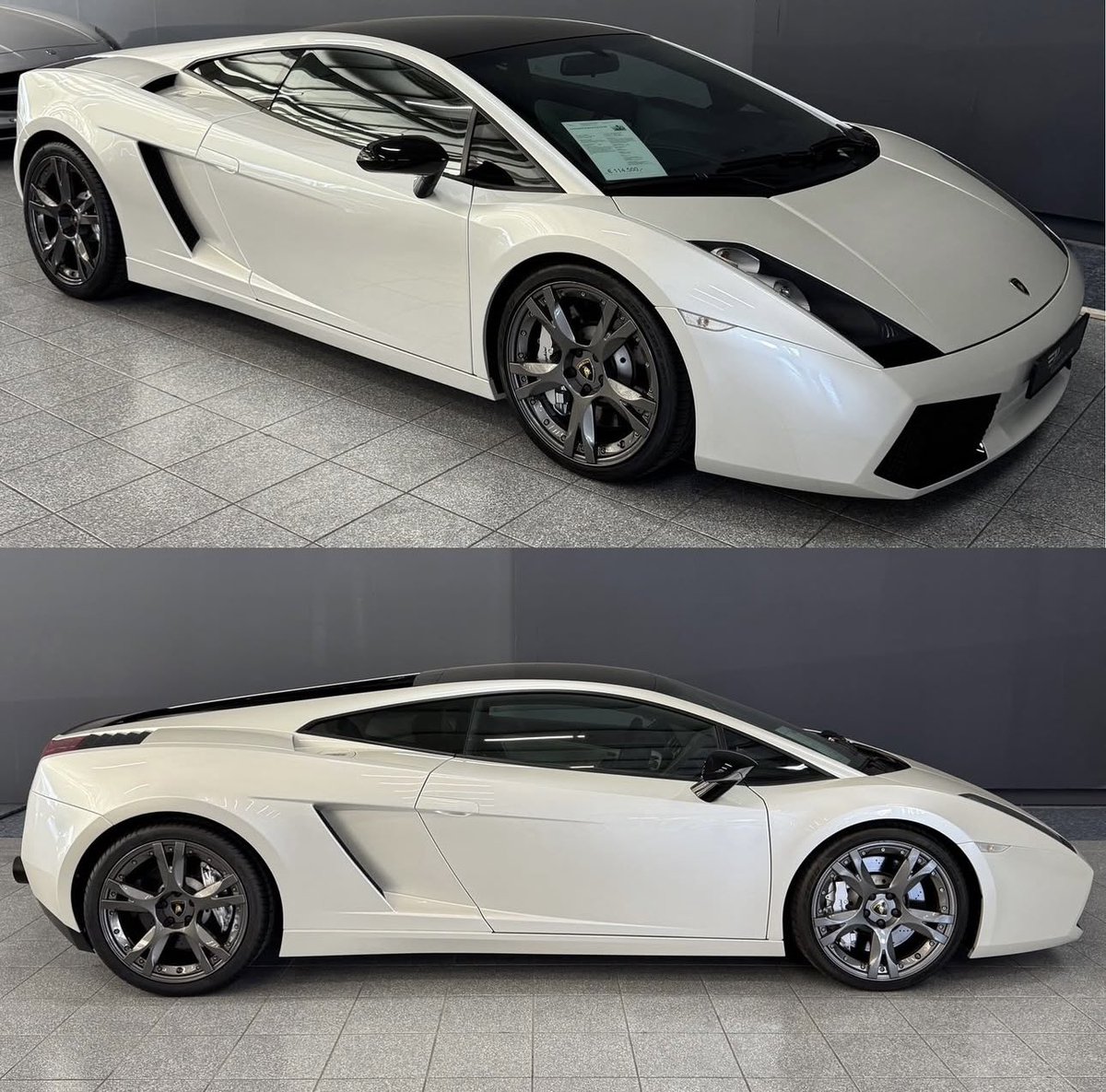 LamboCIub's tweet photo. Balloon White Gallardo SE https://t.co/GaJn8ZRXDM