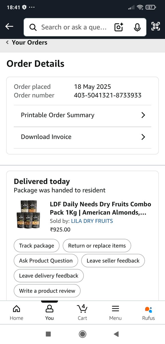 thiru586's tweet photo. @amazonIN @amazon @AmazonHelp @IndiaConsumers @fssaiindia 

Received expired product. Please can anyone escalate this. Being a huge organisation sending the product even without checking the expiry date. https://t.co/gOCwhq8CsI
