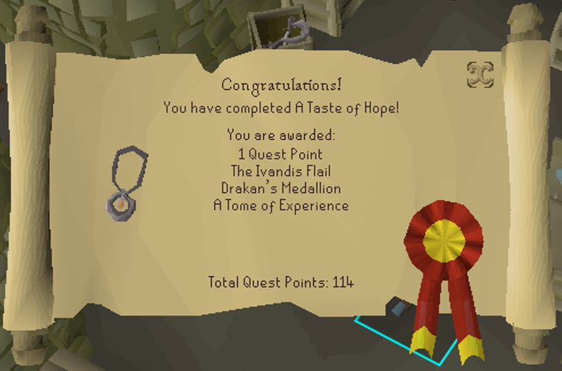 CuzzoScape's tweet photo. Ranis Drakan ☠️ A Taste of Hope ✅
RSN: Spr1ngz
Twitch: CuzzoScape (https://t.co/fXRmuoDZPA)
 #Jagex #Runescape #OSRS #Twitch #TwitchTV #OldSchoolRunescape #RunescapeDragonWilds #StreamingNow #Streaming #QuestCape #RoadToMax #MMORPG #TwitchAffiliate #TwitchPartner https://t.co/MUqvGTh2tS