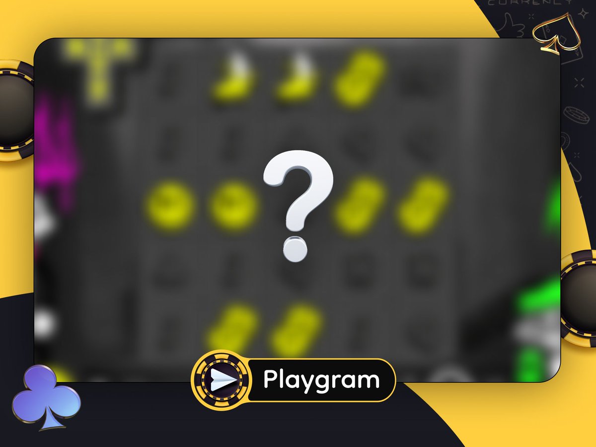🟡 Can you spot this game from the blur?

🐱 Neon cats. Epic wilds. Pure chaos.
Hint: It’s a Hacksaw Gaming hit that’s as wild as it looks. 👀

Drop your guess in the community: 👉 t.me/playgrammers