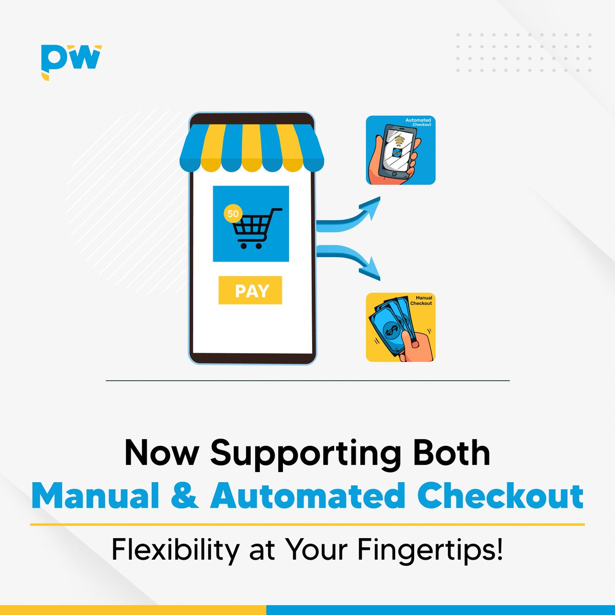 Now Supporting Both Manual &amp; Automated Checkout — Flexibility at Your Fingertips!

Learn more at peerwallet.com/doc/read?t=und…