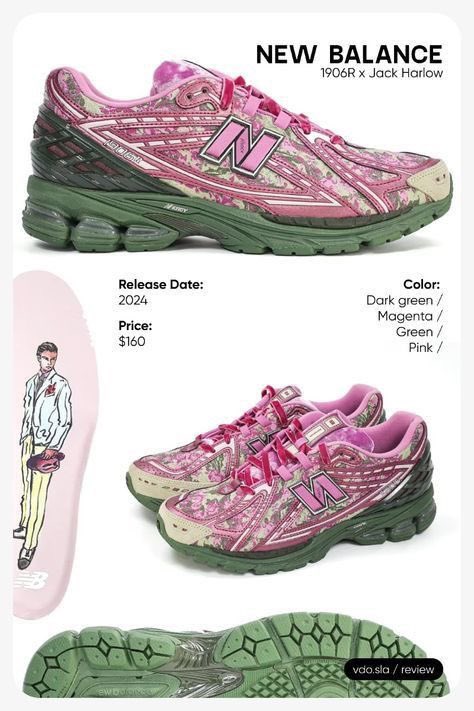 pinkglitterie's tweet photo. New balance 1906R x Jack Harlow 🌸🍀 https://t.co/PxTmiwqAph