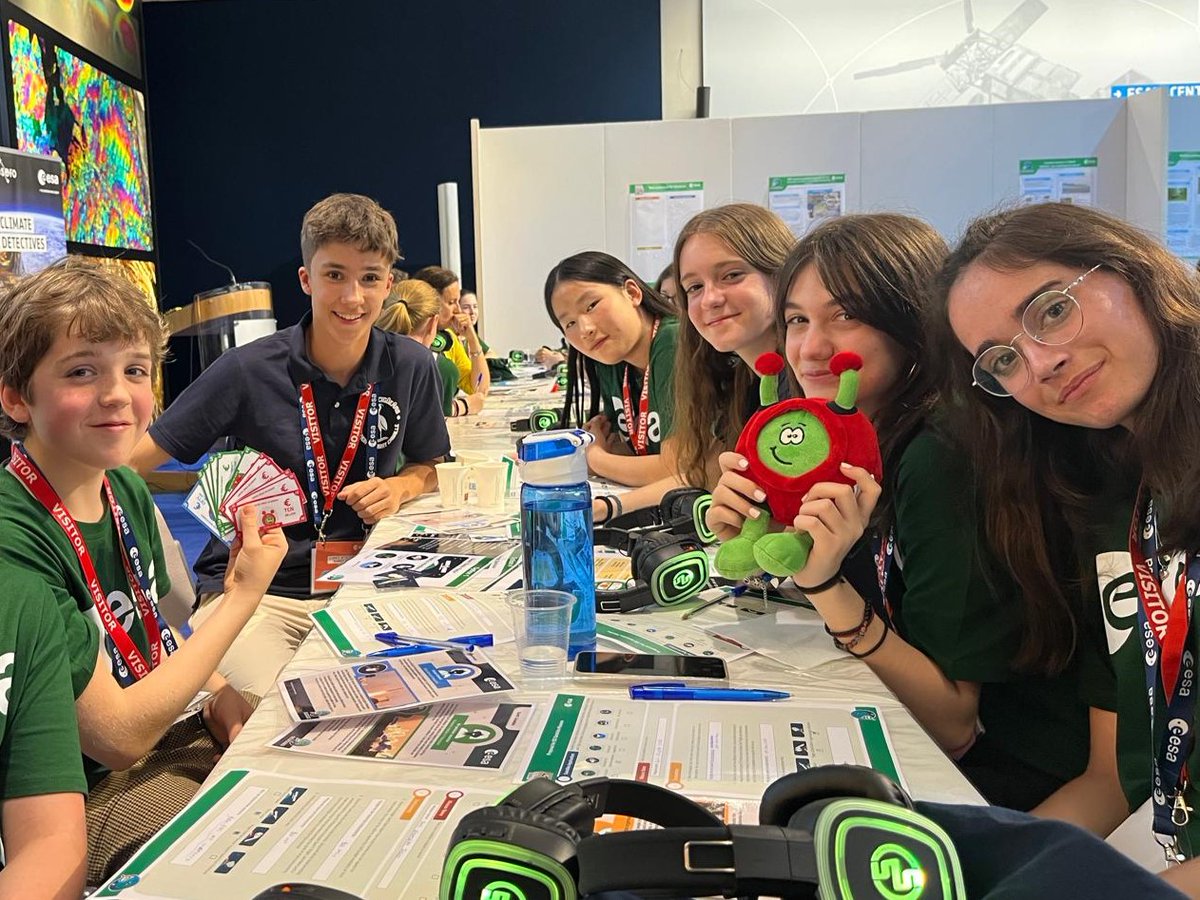 🎉 Wow—what an adventure! I had such a good time at the Climate Detectives Summit 2025! 🌍🛰️

I got to meet 85 super-smart students from all over Europe at ESA’s Earth Observation centre, ESRIN. They shared their brilliant Climate Detectives projects, and we explored how