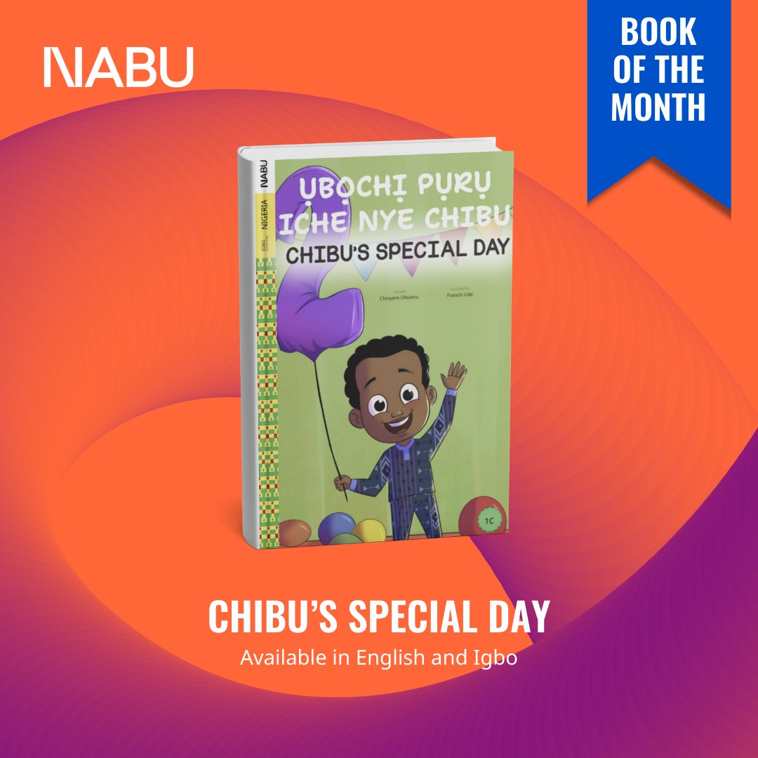 readwithnabu's tweet photo. Book of the Month: Chibu’s Special Day
A warm, joyful birthday story that celebrates childhood and the love of family.
Read it free on the NABU App, at https://t.co/tm7ETaGokv, or watch on YouTube @ReadwithNABU.
#ReadWithNABU #NABUStories #LiteracyForAll https://t.co/L5VFJVLIQC