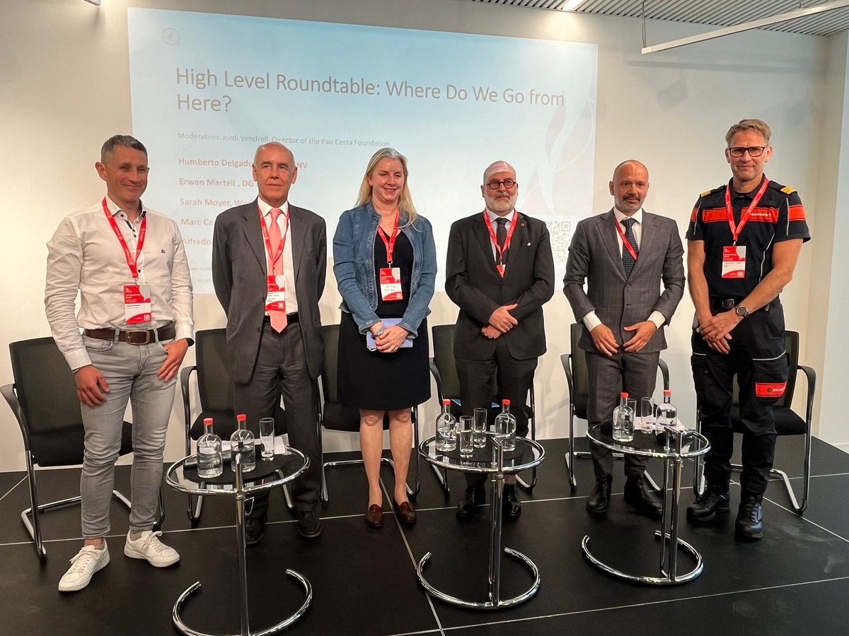 Pau Costa Foundation (@paucostaf) on Twitter photo 🗣3rd WRM Clustering Event by <a href="/firelogue/">Firelogue.eu</a>, day 1: Jordi Vendrell, #PCF director, has moderated the high-level round table ‘Where do we go from here? Key integrated wildfire risk management recommendations and uptake of results’
Taking part in the roundtable, representatives from 🗣3rd WRM Clustering Event by <a href="/firelogue/">Firelogue.eu</a>, day 1: Jordi Vendrell, #PCF director, has moderated the high-level round table ‘Where do we go from here? Key integrated wildfire risk management recommendations and uptake of results’
Taking part in the roundtable, representatives from