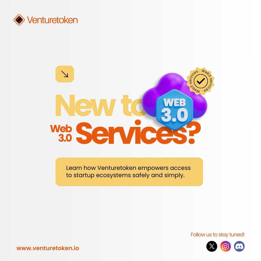 Venturetoken_'s tweet image. New to Web3 services? 🌐

VentureToken makes it easy to explore and connect with startup ecosystems — safely, simply, and securely. 💼

Start your Web3 journey with confidence!

👉Early access at venturetoken.io

#VentureToken #EarlyAccess #Web3Investing #CryptoJourney