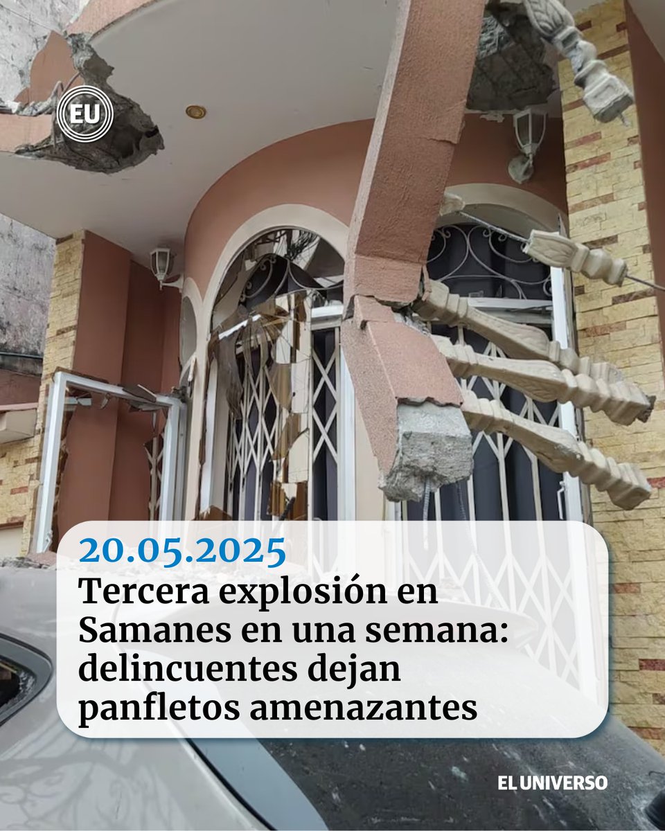eluniversocom's tweet photo. Tercera explosión en #Samanes en una semana: delincuentes dejan panfletos amenazantes https://t.co/dK5tx2W2ce https://t.co/fSqE6JSZBw