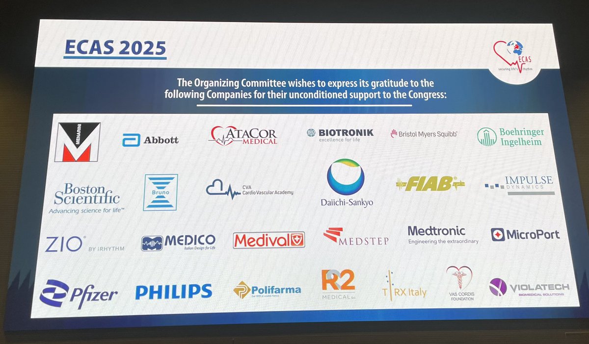 ECAS - HeartRhythm (@ecas_heart) on Twitter photo #ECAS2025 was a great success!
With more that 600 faculty and attendees from 18 countries we expirienced an outstanding conference!
Thank you all for making #ECAS2025 possible!
<a href="/LewalterT/">T Lewalter</a> Riccardo Cappato <a href="/chris_sohns/">Christian Sohns</a> <a href="/ChristianHeeger/">Christian-H. Heeger</a> <a href="/laura_rottner/">Laura Rottner</a> #ECAS2025 was a great success!
With more that 600 faculty and attendees from 18 countries we expirienced an outstanding conference!
Thank you all for making #ECAS2025 possible!
<a href="/LewalterT/">T Lewalter</a> Riccardo Cappato <a href="/chris_sohns/">Christian Sohns</a> <a href="/ChristianHeeger/">Christian-H. Heeger</a> <a href="/laura_rottner/">Laura Rottner</a>