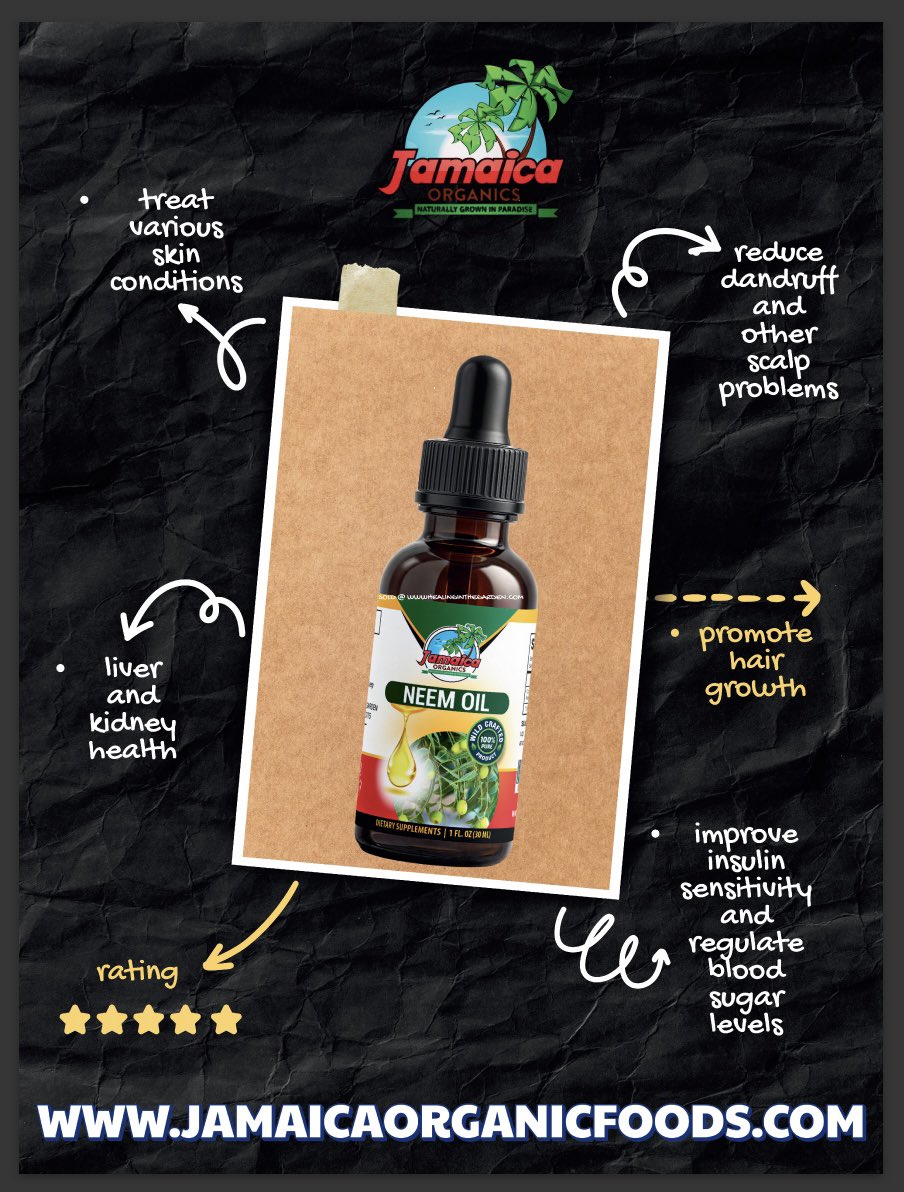 HealingInTheG's tweet photo. 🚀 **Glow Up Alert!** 🚀  

✨ Meet **Jamaica Organics Neem Oil** – your skin’s new bestie. Packed with all-natural, glow-boosting goodness, this oil keeps it **hydrated, soothed, and thriving**.  

👀 No weird chemicals. No drama. Just **pure, organic vibes** for skin that stays winning.  

💚 **Get yours today & level up your self-care!**  

🔗 Link in bio
 [JAMAICA ORGANICS NEEM OIL | HealingInTheGarden]  

#SkincareFlex #NeemGlow #NoFilterNeeded  

🔥