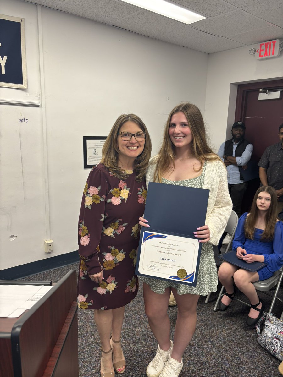 Congratulations to our CABE Student Leadership Award Selections. Charlie Becker and Lily Baird