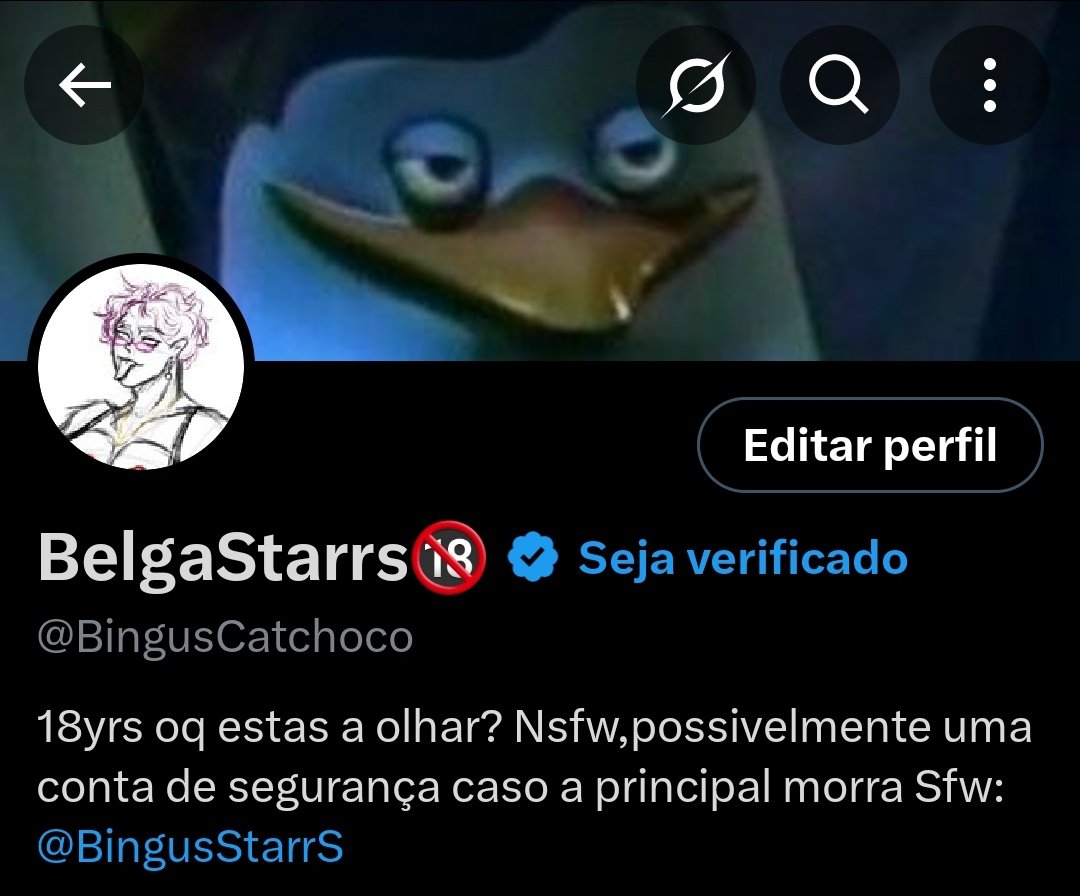 Desenho novo postado na continha hihi