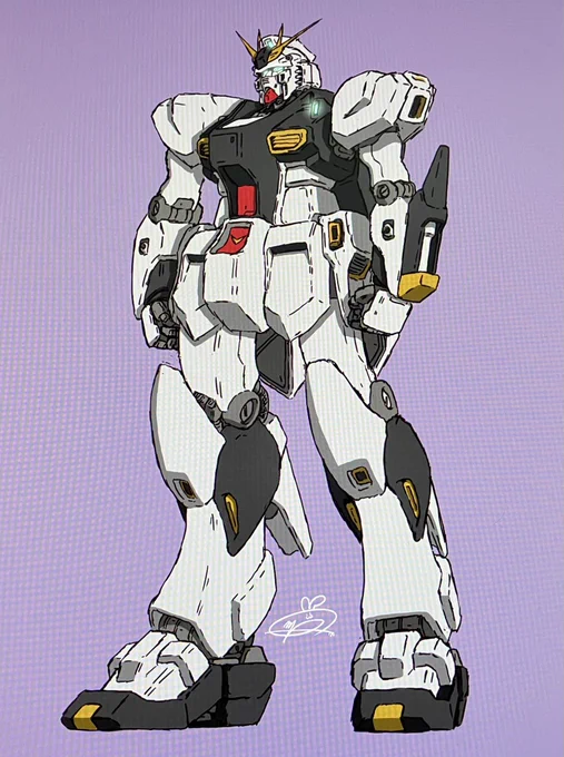 νガンダムのらくがきPCからスマホに絵を移す方法よくわかんなかったので画面直撮りですスマソ… 