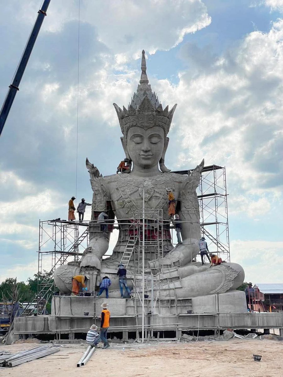 SangkomDecha's tweet photo. #ทำบุญเพื่อขัดแต่งพระใหญ่ให้เสร็จ
#หรือตามกำลังศรัทธาก็ได้

1198254769 กสิกรไทย
ชื่อ บัญชี วัดไตรสามัคคี 
จังหวัดศรีสะเกษ 
(บัญชีชื่อวัดเท่านั้น)

ตอนนี้ขาดปัจจัยจำนวนมากในการขัด แต่ง 

วัดไตรสามัคคี ตำบลโดด อำเภอโพธิ์ศรีสุวรรณ 
จังหวัดศรีสะเกษ  อนุโมทนากับเศรษฐี ผู้ใจบุญ

เจ้าภาพ ปูนฉาบ กระสอบละ 99 บาท
เจ้าภาพ ปูนแต่ง กระสอบละ 300 บาท 
เจ้าภาพสี รองพื้น จริง ลาย ถังละ สองพันบาท ใช้ 60 ถัง
เจ้าภาพเจดีย์ องค์ละ 1 แสน (ยังขาดเจ้าภาพ)
เจ้าภาพฉัตรเจดีย์ ละ สามหมื่นห้าพันบาท(เต็ม)
เจ้าภาพพญานาค สามแสนบาท (ยังขาดเจ้าภาพ)
เจ้าภาพบานหน้าต่าง 9,000 บาท (หกเจ้าภาพ)
เจ้าภาพทรายพ่วงละ 5,000 บาท (3 เจ้าภาพ)

ติดต่อสอบถาม : 0641131288 พระคุณเจ้า
(ขอใบอนุโมทนาบัตร ลดหย่อนภาษี ติดต่อเบอร์ไลน์นี้นะ)