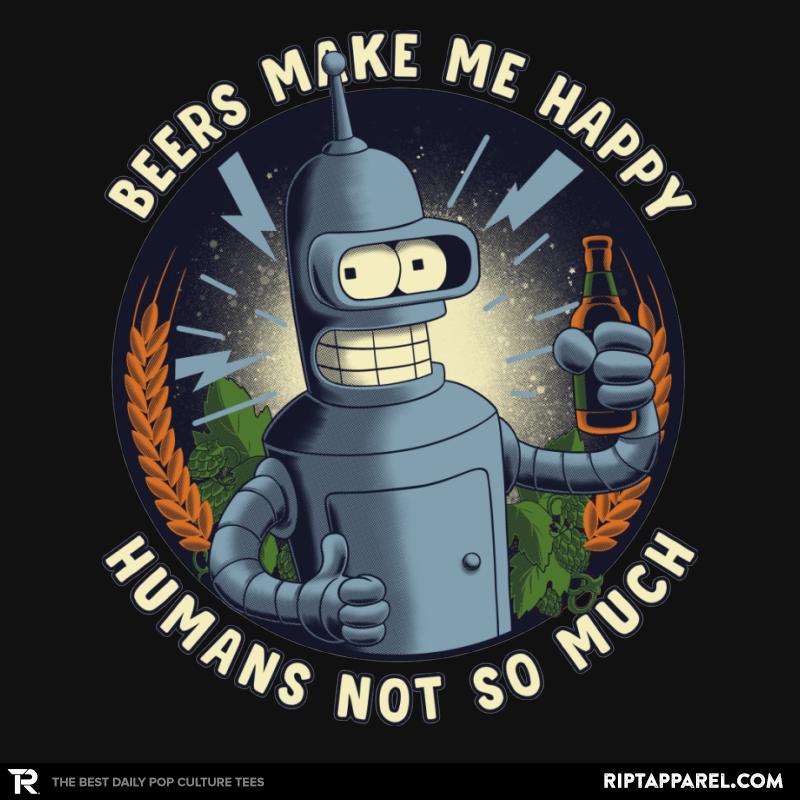 riptapparel's tweet image. Get &quot;Beers Make Me Happy&quot; by @Reymatix  bit.ly/dailytwss