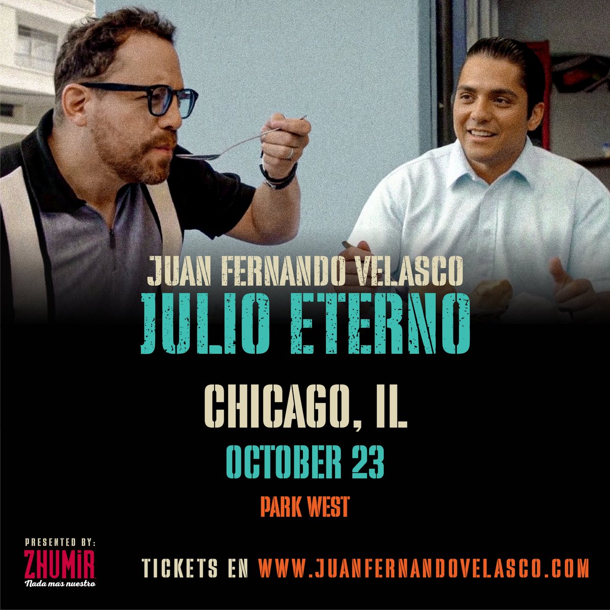 Just Announced: Ecuadorian pop sensation and two-time Latin GRAMMY Award nominee <a href="/juanfervelasco/">Juan Fernando Velasco</a> performs live at Park West on October 23!
Get tickets this Friday at 9am: bit.ly/juanfernando-c…