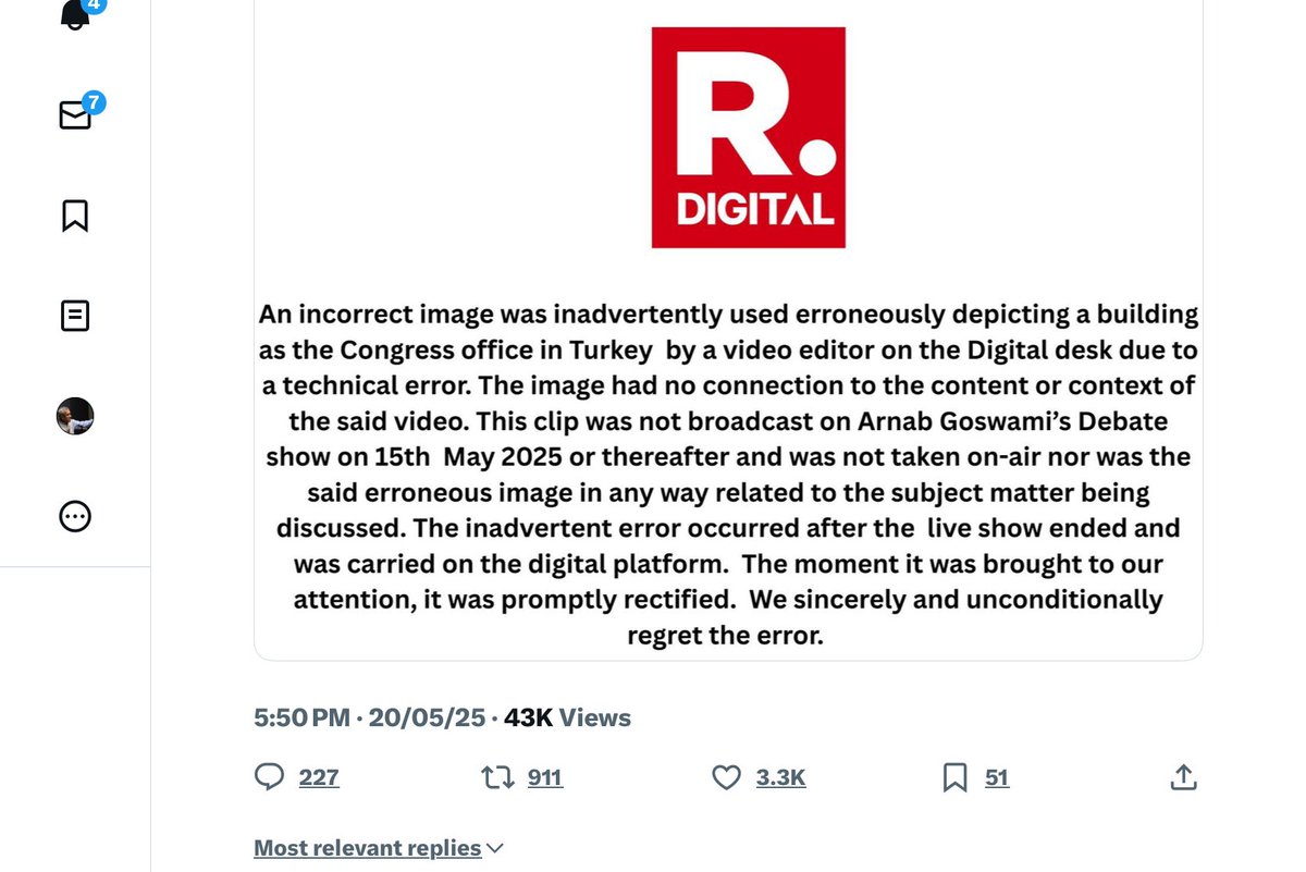 sanjayuvacha's tweet photo. #RepulsiveTV apologises when legal action is contemplated. https://t.co/fayyoAkUUw