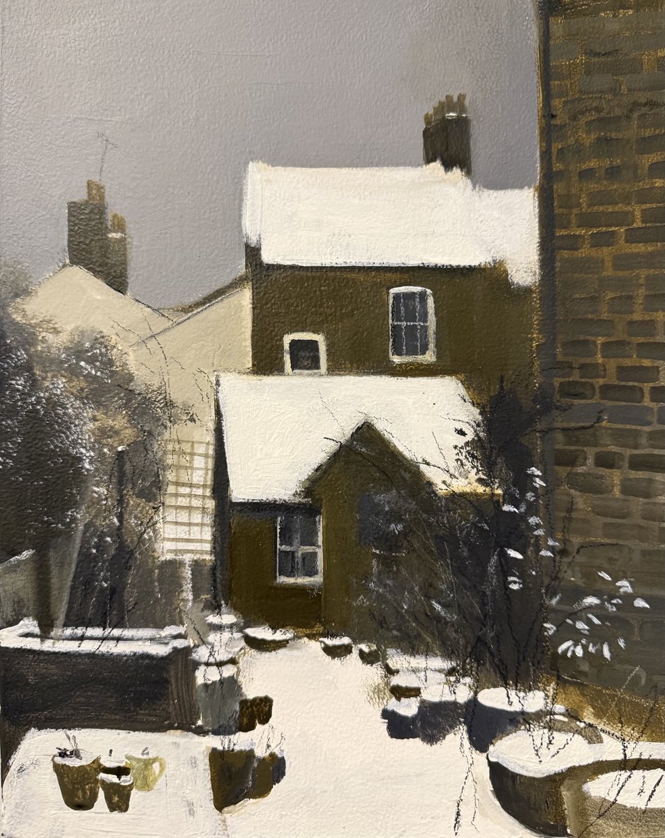 My painting was rejected by the Hampstead art exhibition 🥺
3rd rejection of the year. 
I was thinking of printing the rejection emails out and making a paper mache commemorative wall plate