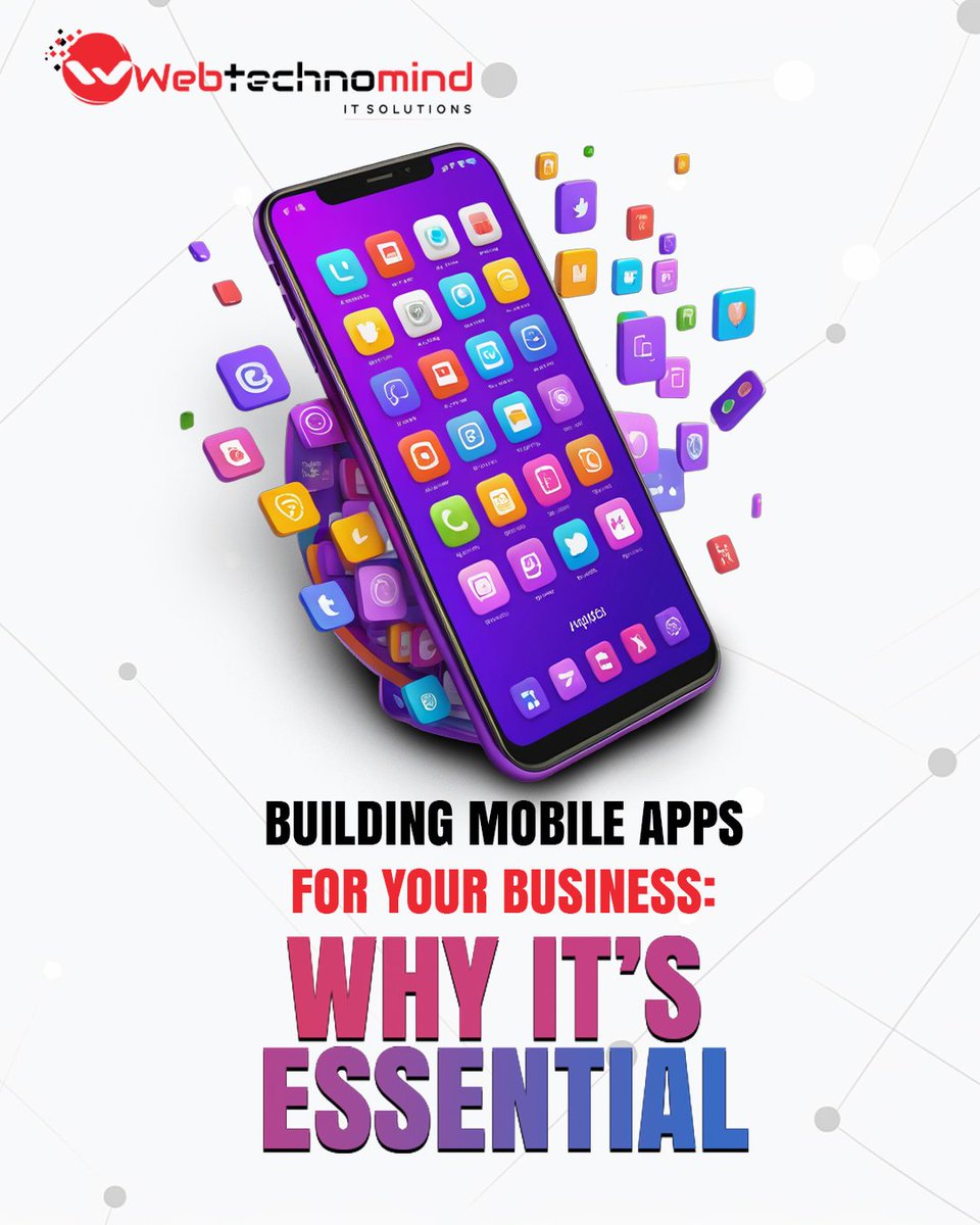 webtechnomind's tweet image. Building Mobile Apps for Your Business: Why It’s Essential
.
.
#webtechnomind #amitkumar #softwaredevelopment #CrossPlatformDevelopment #AppDevelopment #FlutterApps #MobileSolutions #TechForBusiness #linkedintips #innovation
