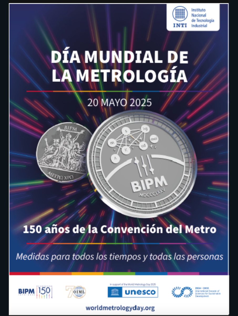 Día Mundial del Metro 
Hace 150 años la Argentina junto a otros 30 países del mundo tomaron esta trascendental convención