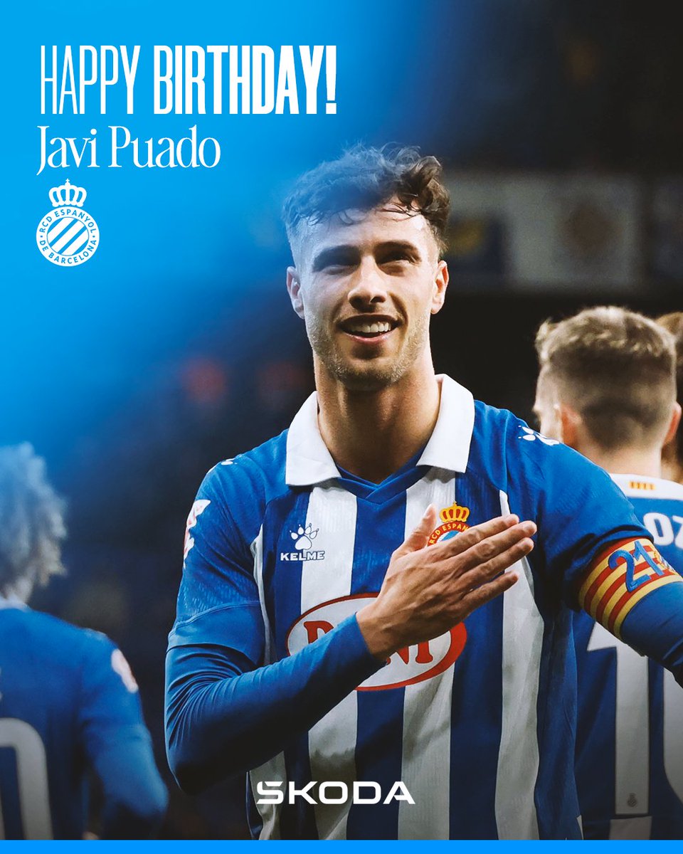 🎂 Avui és l'aniversari de Javi Puado. Moltes felicitats, <a href="/javipuado20/">Javier Puado Diaz</a>! 🥳