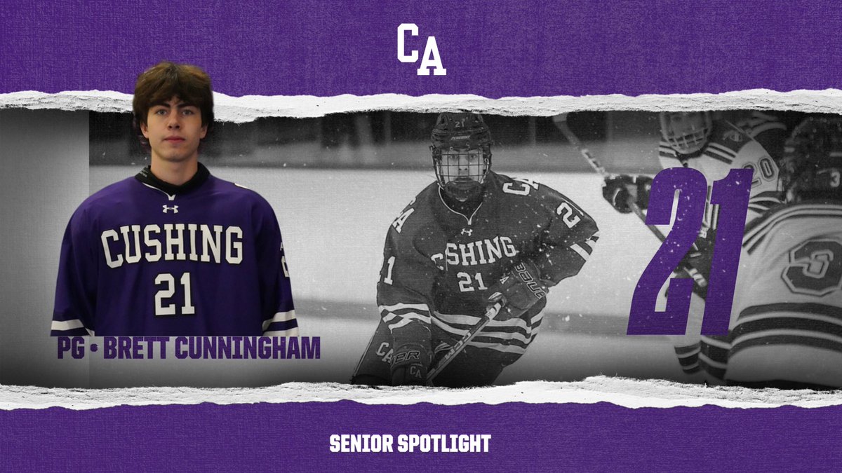 🔦 #SeniorSpotlight Thank you Brett Cunningham! 1️⃣Year Varsity Penguin after successful HS career 📊 A versatile player in 30 games Brett posted 1-11-12 🏆7th Player Award Winner🥍 Varsity Lacrosse player ⏭️Good luck playing NCAA hockey at Assumption next year!🎓#RollPens🐧
