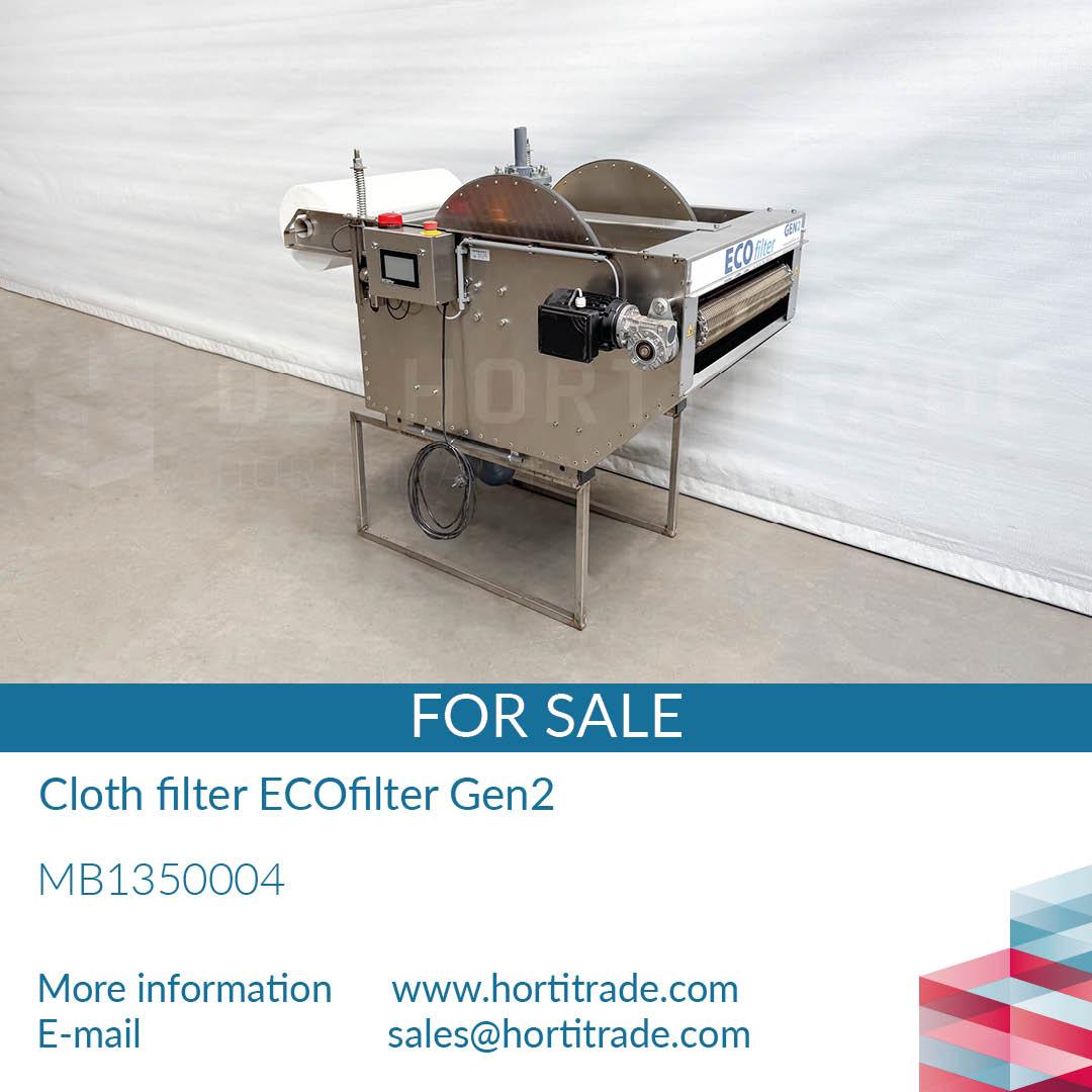 Today we have the following occasion in the spotlight: Cloth filter ECOfilter Gen2
Check out our website: hortitrade.com/en/catalog/mb1…