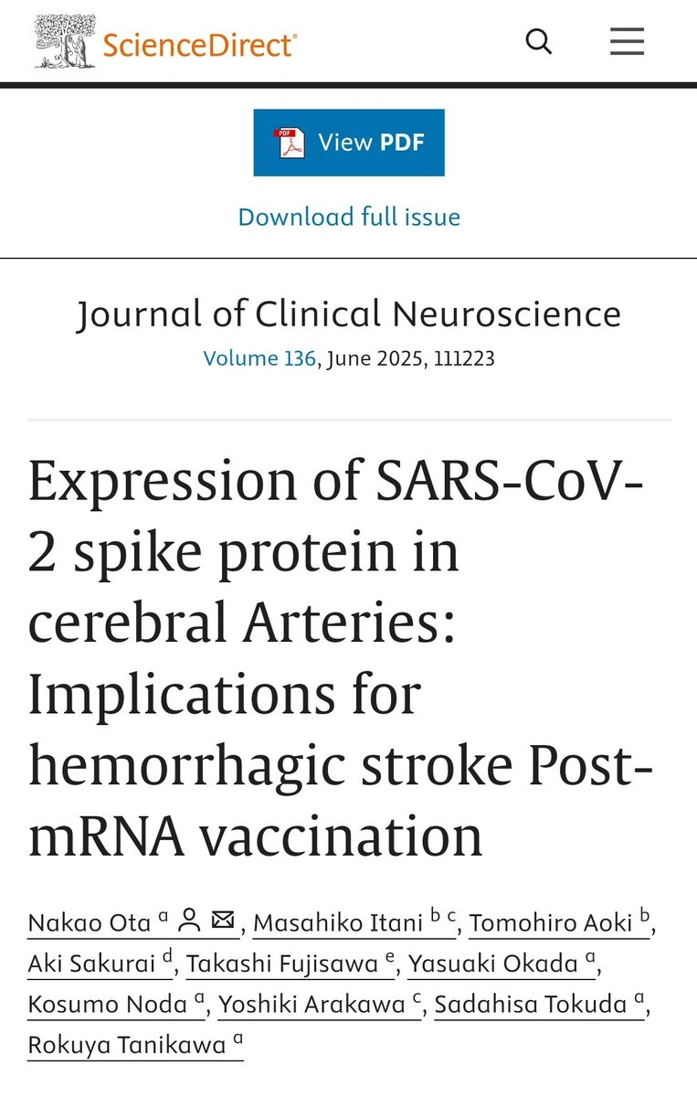 Penyebab kematian suami Najwa Shihab: stroke hemoragik.
Kebetulannya di Journal of Clinical Neuroscience baru muncul studi tentang risiko jangka panjang stroke hemoragik akibat vaksin mRNA Covid.