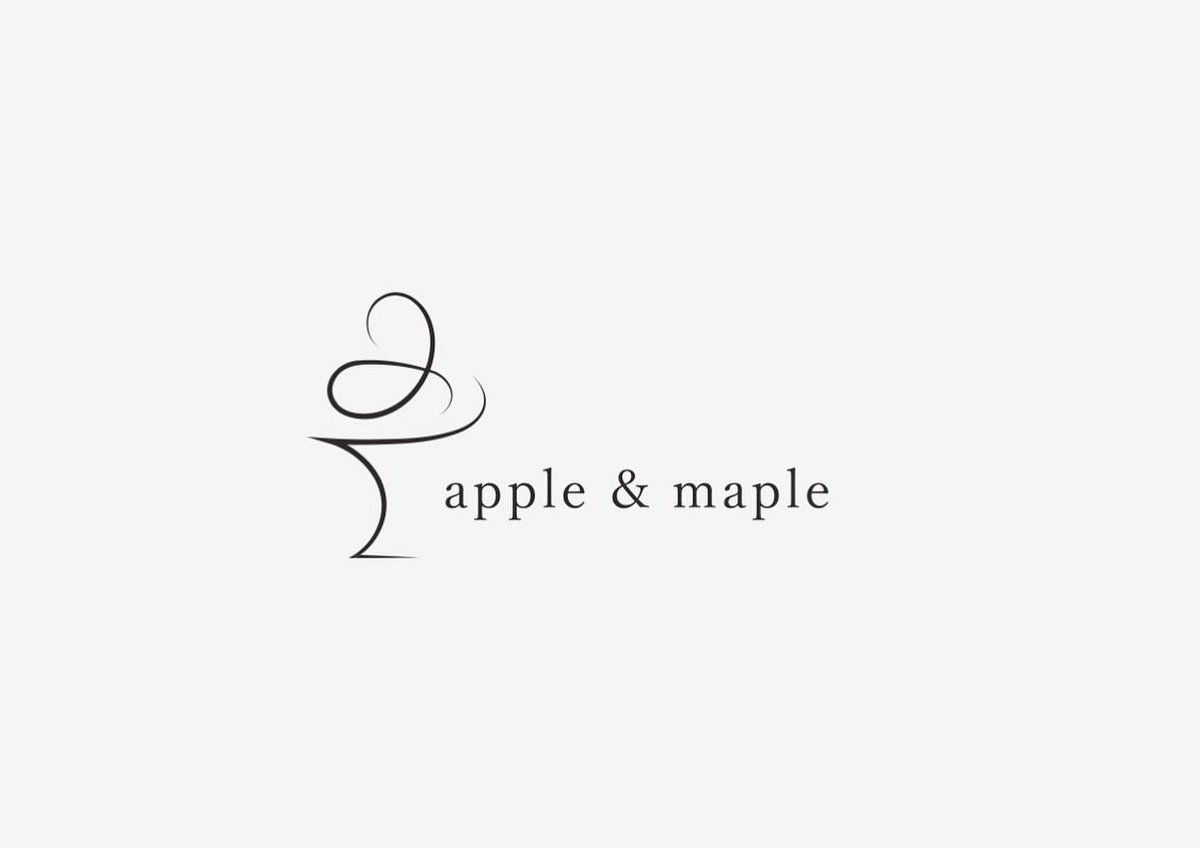 TenTenLogo's tweet photo. りんご専門店のロゴを作成させていただきました。
りんごのヘタ部分をa
かじられたりんごをmで表現

#ロゴ
#ロゴデザイン
#ロゴ制作
#新規事業 https://t.co/kMmeFdQsFs